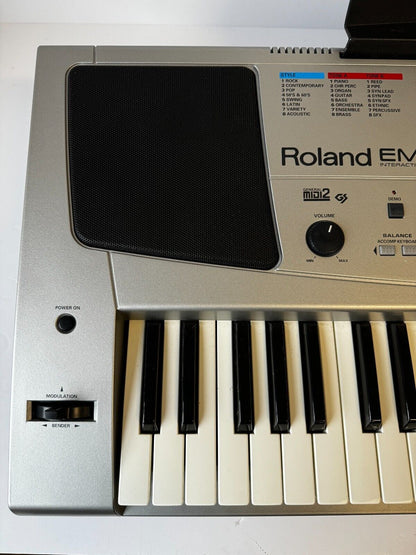 Roland EM-55 Arranger Keyboard With Power Lead - Free UK Shipping