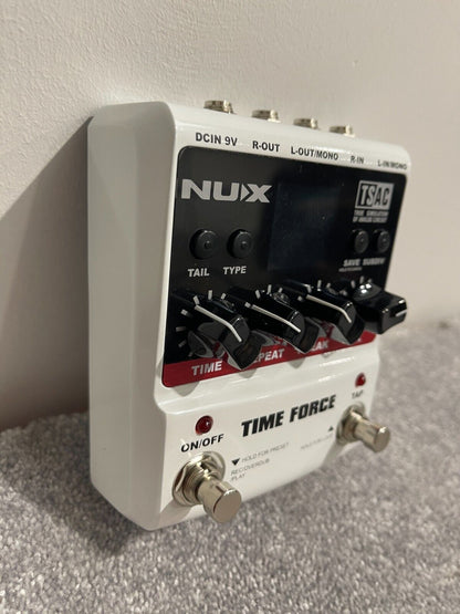 NUX Time Force Digital Delay and Loop Electric Guitar Pedal - Free UK Shipping