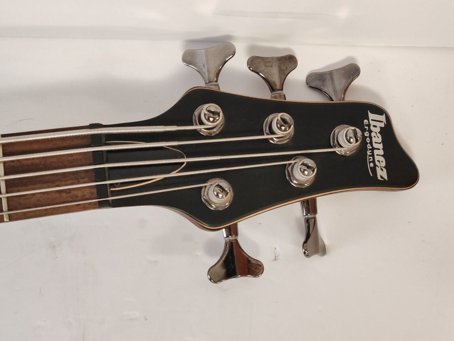 Ibanez Ergodyne EDB555 5 String Electric Bass Guitar Brown Walnut Natural