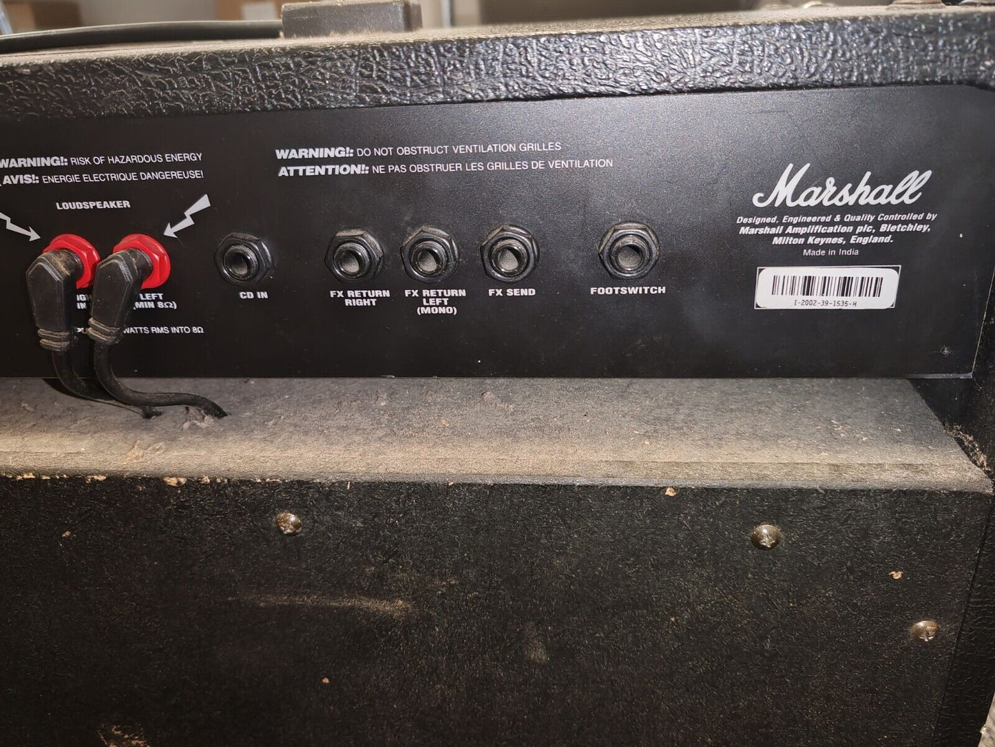 Marshall MG Series 250DFX Amp 2x12" Celestion Speakers / 100w READ DESCRIPTION