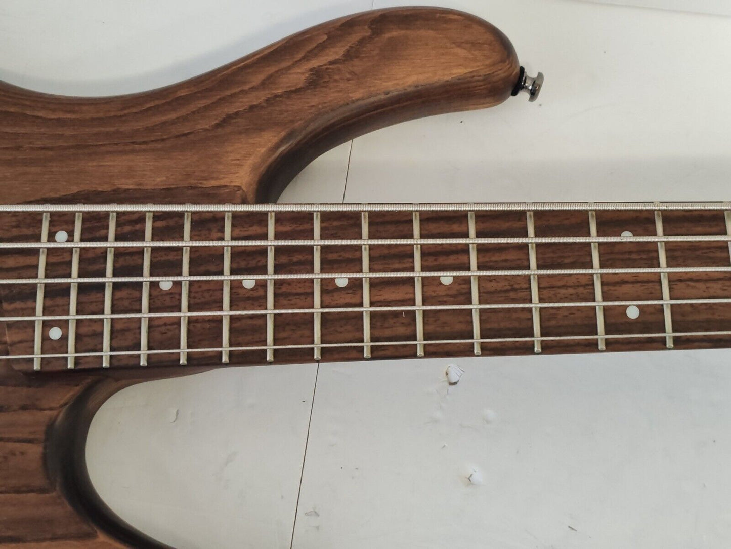 Ibanez Ergodyne EDB555 5 String Electric Bass Guitar Brown Walnut Natural