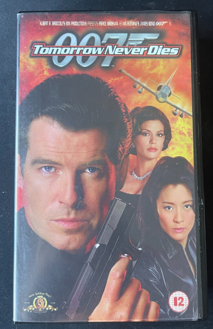 James Bond - 007 - Tomorrow Never Dies - PAL VHS Video Tape