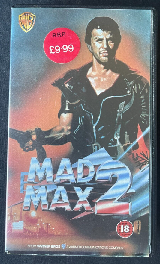 Mad Max 2 - VHS Video Tape - (1988) - Mel Gibson