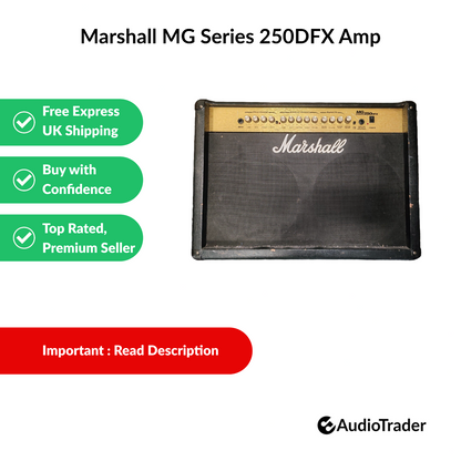 Marshall MG Series 250DFX Amp 2x12" Celestion Speakers / 100w READ DESCRIPTION