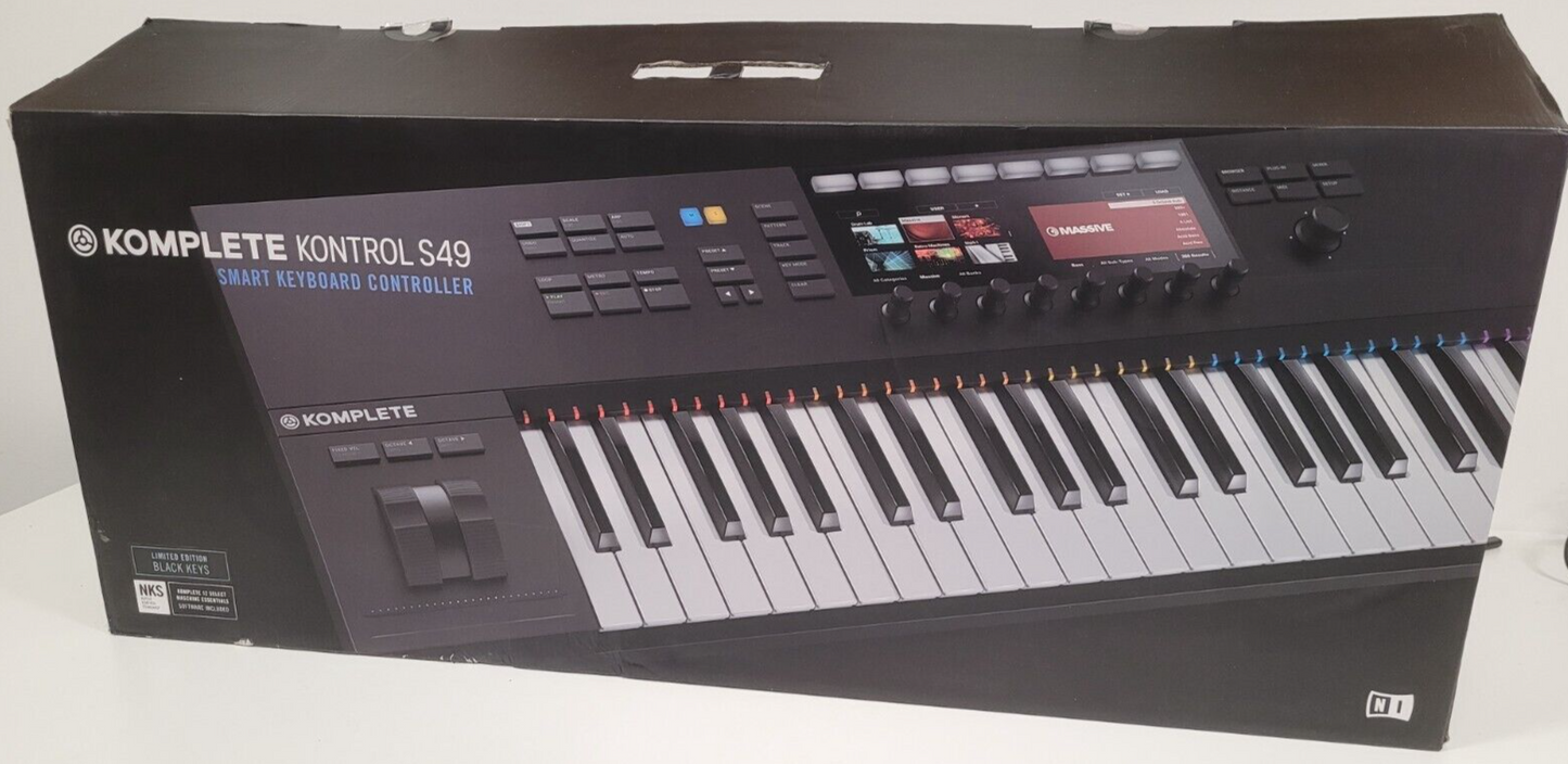 Native Instruments Komplete Kontrol S49 Limited Black Edition with all-black key