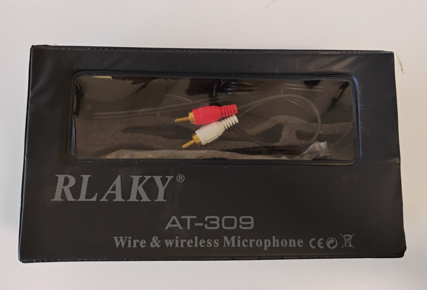 Rlaky AT-309 Wire/Wireless Microphone + Wireless Receiver (Original Box)