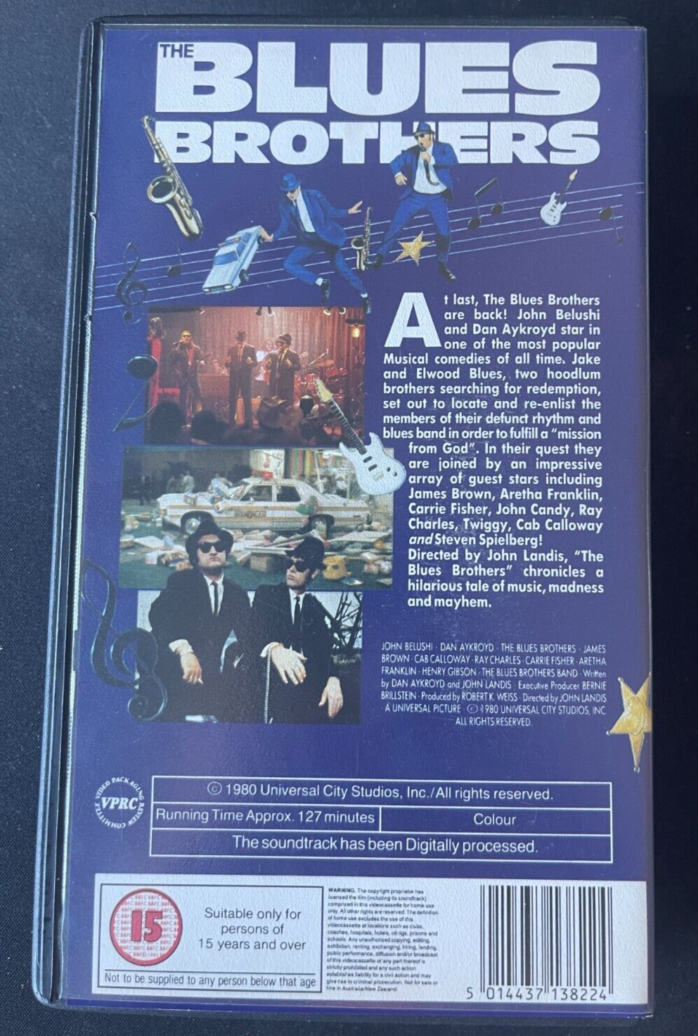 The Blues Brothers - VHS Video Tape PAL (1980)