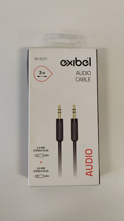 Exibel 3.5mm Jack Stereo Audio Cable - 3m