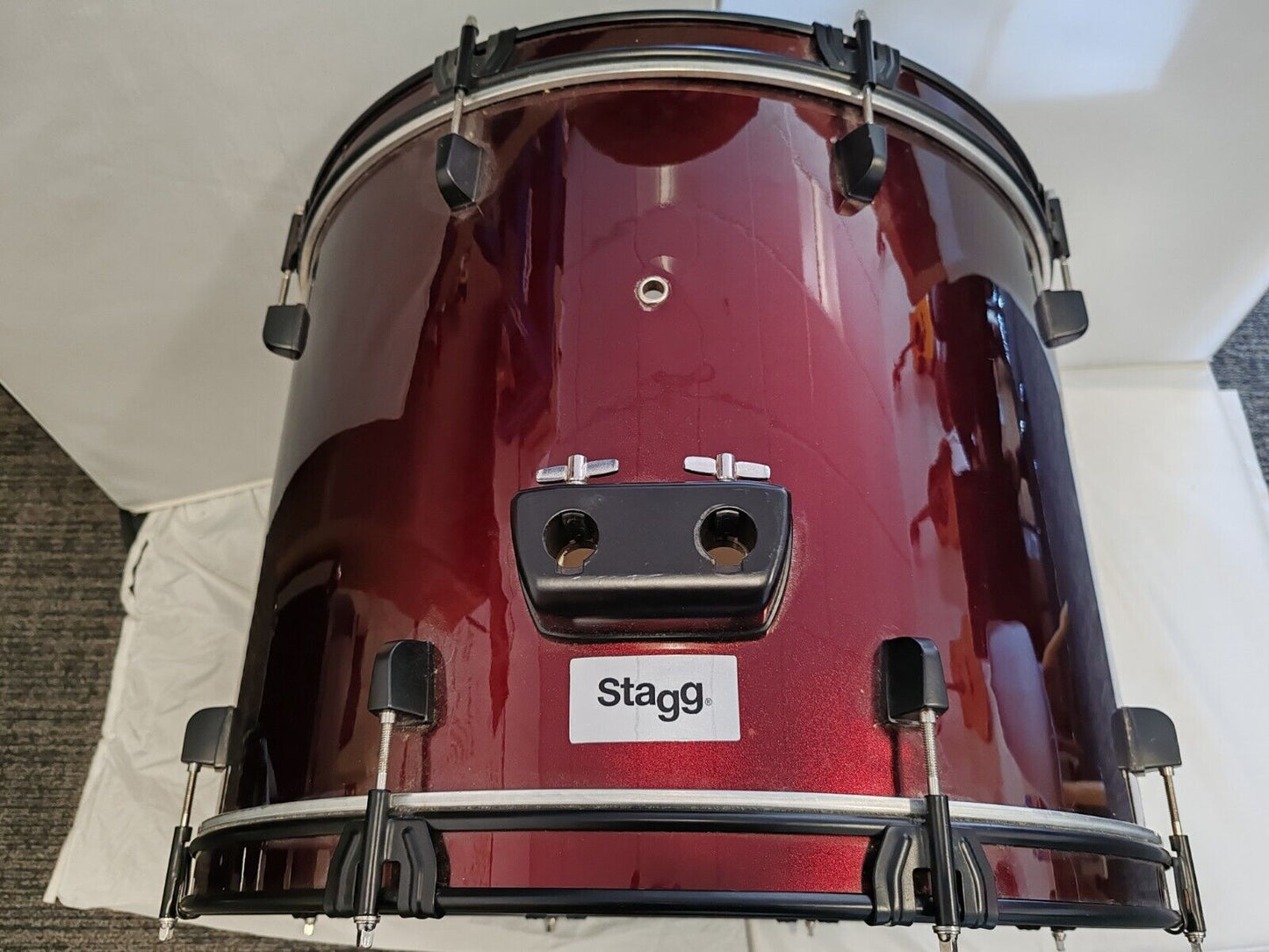 Stagg kick bass drum With Gear4 Music Soft Case - Free UK Shipping