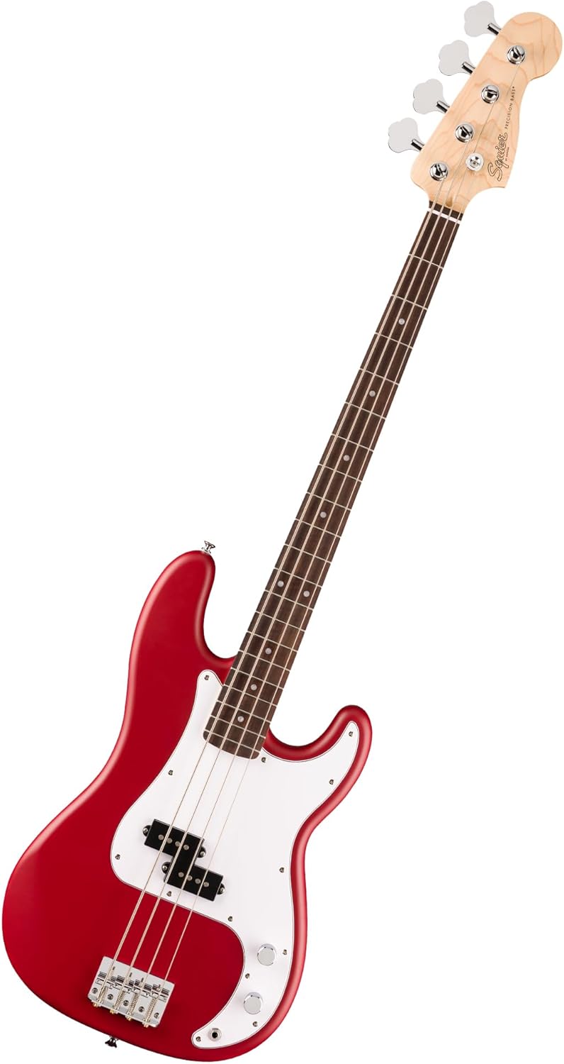 Squier by Fender Debut Collection Precision Bass Guitar - Red