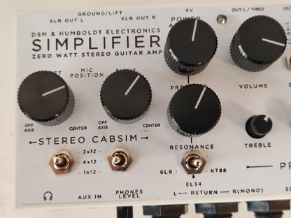 DSM & Humboldt Simplifier Analog Amp Simulator Pedal