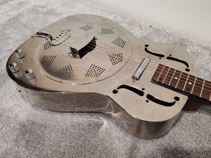 Alden Resonator Hollow Body Steel Electric Guitar