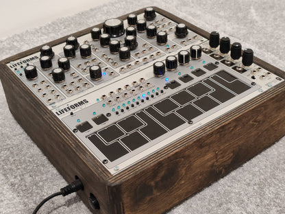 Pittsburgh Modular Lifeforms System 201 Performance Synthesizer with Audio Damage ADM21 Aeverb Mk2 Stereo Reverb