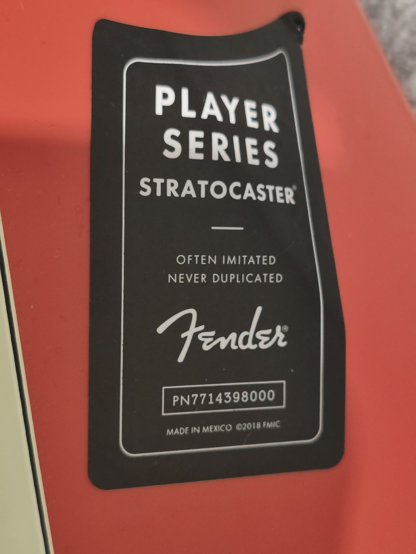 Fender Stratocaster Player Series Mexican - MX21177761