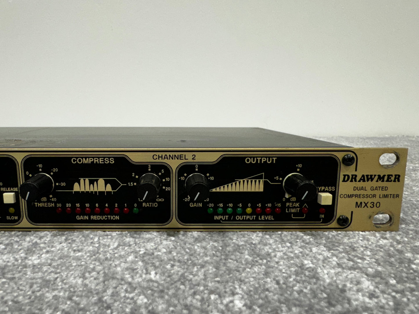 Drawmer MX30 Rack Compressor