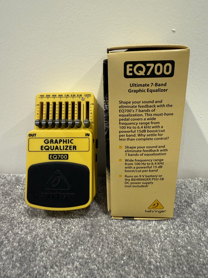 Behringer EQ700 Graphic Equaliser