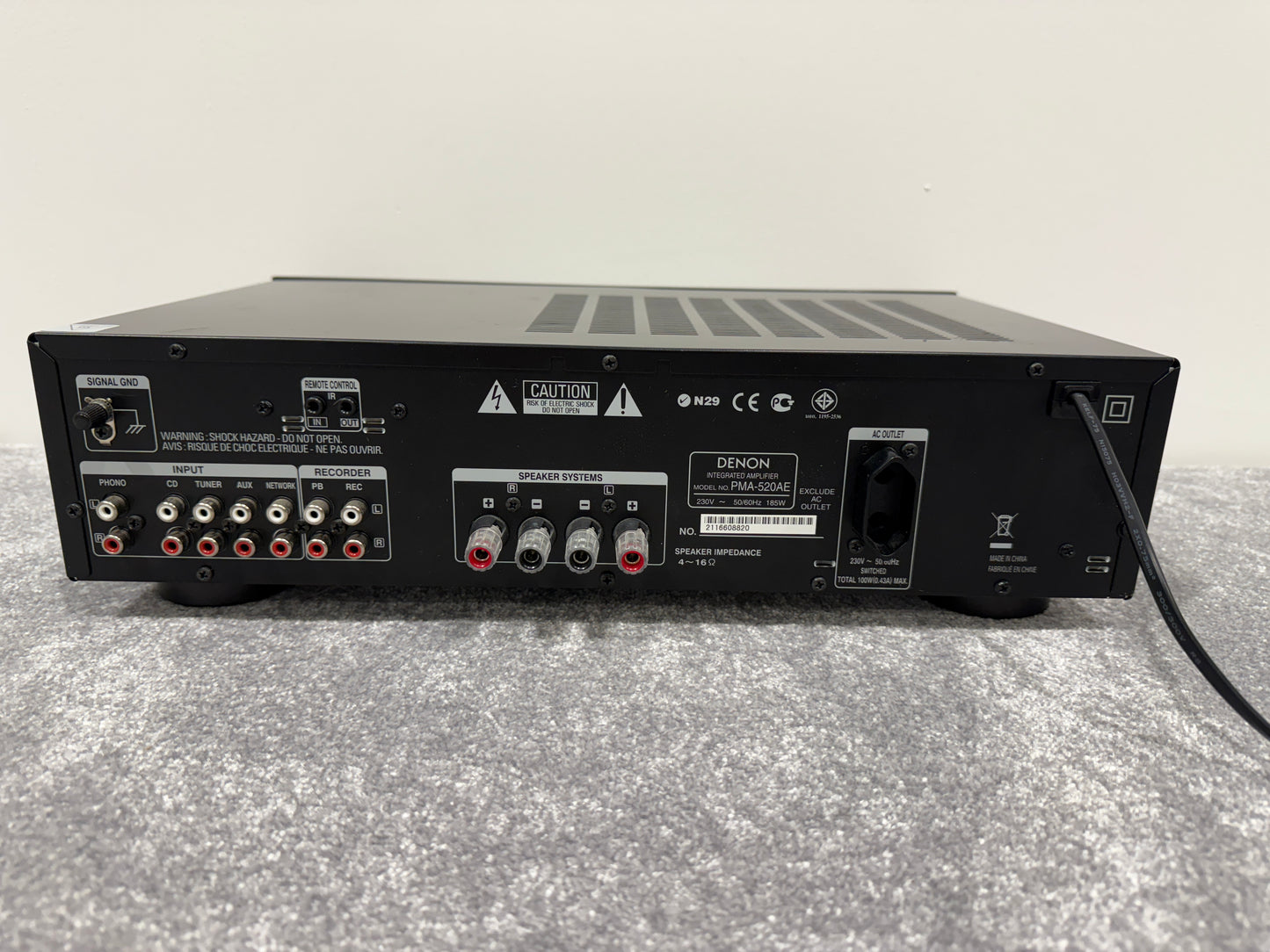 Denon PMA-520AE Integrated Amplifier (2x 70w)