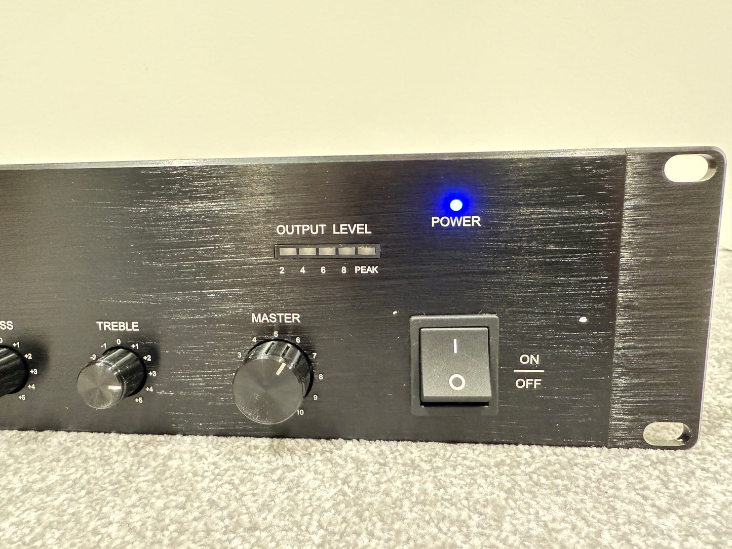 Clever Acoustics MA 3240 240w Mixer Amplifier Audio Mixer - Rack Mounted