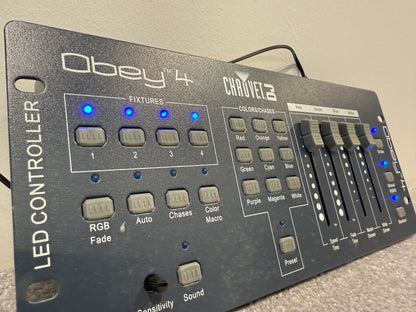 Chauvet Obey 4 DMX / DJ Lighting Controller with Power Supply