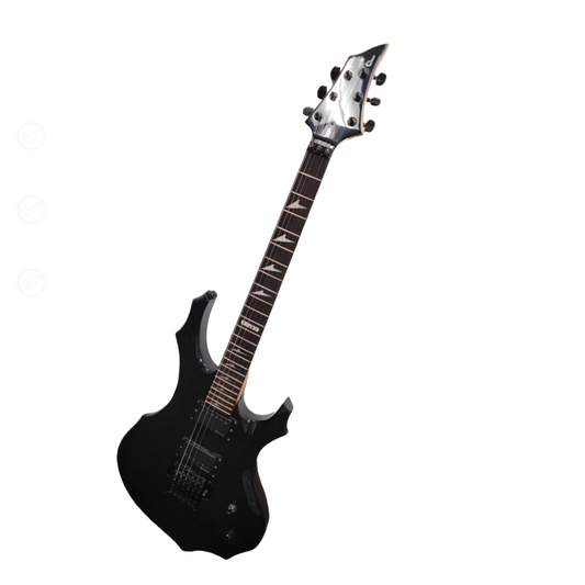 ESP Ltd F 200 Black Satin Electric Guitar - Free UK Shipping