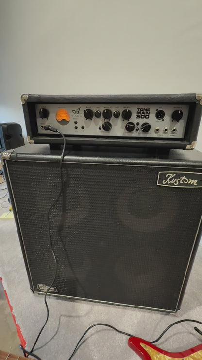 Ashdown Toneman 300 Bass Guitar Amp Head & Kustom Deepend 4x10 Cab