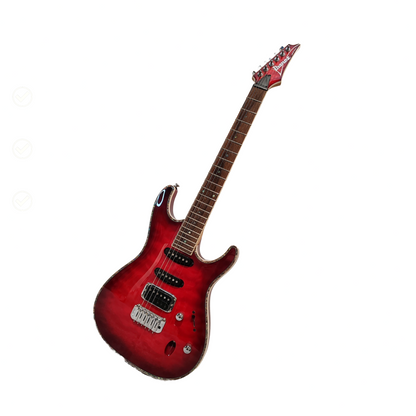 Ibanez SA360QM Electric Guitar - Red - With Hard Case